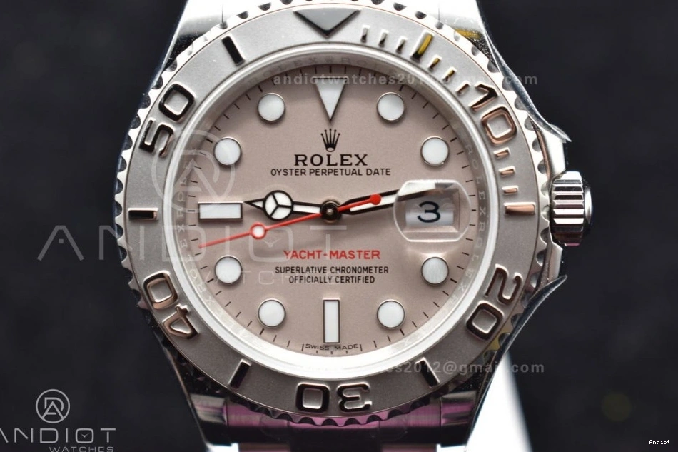 Edition Dial on 116622 Best Yacht-Master Bracelet 1:1 Carnation SS GSF A2836 0111